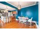 Modern kitchen with island and stainless steel appliances at 515 S Academy St, Lincolnton, NC 28092