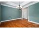 Bright dining area featuring beautiful floors and natural light at 2840 Wheat Field Ct, Lincolnton, NC 28092