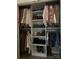 Closet with shelving and hanging storage for clothes, shoes and accessories at 7456 Hartsfield Dr, Lancaster, SC 29720