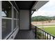 Spacious balcony offers a great view of the surrounding greenery and neighborhood at 429 Nathaniel Way # Brx0032, Charlotte, NC 28213