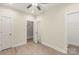 Bright bedroom featuring hardwood floors, two doors, and a closet, offering flexibility and convenience at 433 Nathaniel Way # Brx0033, Charlotte, NC 28213