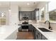 Kitchen with stainless steel appliances and backsplash at 441 Nathaniel Way # Brx0035, Charlotte, NC 28213