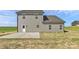 Backyard with a concrete patio and a grassy area at 4122 Old Monroe Marshville Rd, Wingate, NC 28174