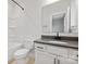 Cozy bathroom featuring modern fixtures and a combined bathtub and shower at 432 Nathaniel Way # Brx0043, Charlotte, NC 28213