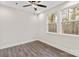 Bright, airy bedroom with wood-look floors and natural light at 432 Nathaniel Way # Brx0043, Charlotte, NC 28213