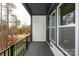Modern balcony offers wooded views at 436 Nathaniel Way # Brx0042, Charlotte, NC 28213