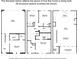 Detailed floorplan showcasing the layout with kitchen, bedrooms, and living spaces at 436 Nathaniel Way # Brx0042, Charlotte, NC 28213