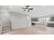 Living room view showcasing the adjacent kitchen and stairway at 436 Nathaniel Way # Brx0042, Charlotte, NC 28213