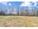 A large backyard features a treed area at 751 White Jenkins Rd, Bessemer City, NC 28016