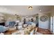 Open dining room with kitchen and living room access at 112 Noah Ln, Troutman, NC 28166