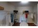 Large walk-in closet with shelving and hanging rods at 112 Noah Ln, Troutman, NC 28166