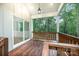 Deck with sliding glass doors leading inside at 312 General As Johnston St, Stanley, NC 28164