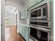 Gourmet kitchen featuring stainless steel appliances and stylish cabinetry at 2257 Tatton Hall Rd, Fort Mill, SC 29715