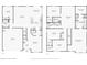 Detailed floor plan of the home showing layout of rooms on both floors at 4233 Poplin Grove Dr, Indian Trail, NC 28079