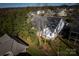 Aerial view of house showcasing backyard, landscaping, and neighborhood at 409 19Th Avenue Nw Cir # 12, Hickory, NC 28601