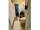 The bathroom features tile floors, a modern vanity, and access to an adjacent room at 152 Bridge Pointe Ln, Hickory, NC 28601