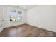 An office space featuring hardwood floors, natural light, and neutral paint at 2140 Indigo Branch Rd, Indian Land, SC 29707