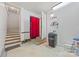 Basement leading to a staircase at 102 Sleaford Ct, Dallas, NC 28034