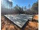 Newly poured concrete foundation with plumbing in place amid a wooded setting ready for new construction at 1025 Baylor Grv, Monroe, NC 28112