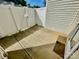 Private outdoor patio area perfect for relaxing or entertaining guests at 4327 Kobuk Ln, Charlotte, NC 28269