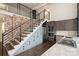 Modern kitchen with stainless steel appliances and custom cabinetry at 715 N Graham St # 201, Charlotte, NC 28202