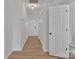 Clean entryway with light flooring and built-in storage at 5346 Johnston Mill Ct, Charlotte, NC 28269