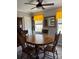 Dining room featuring a wooden table with chairs and natural light from the windows at 949 Grace Ave, Lancaster, SC 29720