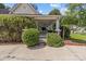 Charming covered front porch with columns and landscaping at 405 7Th St, Spencer, NC 28159