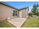 Private patio with concrete flooring and storage at 984 Kirby Dr, Fort Mill, SC 29715