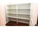 Spacious walk-in closet with custom shelving and ample storage space at 3778 Rock Bridge Ne Dr, Conover, NC 28613