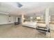 Modern lobby featuring seating area and a glimpse of the outside at 1300 Reece Rd # 302, Charlotte, NC 28209