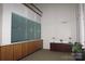 Bright and modern lobby area featuring sleek cabinets and tasteful decor at 1300 Reece Rd # 302, Charlotte, NC 28209