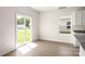 Dining area with sliding glass doors leading to backyard at 3532 Clover Valley Dr, Gastonia, NC 28052