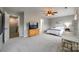 Spacious bedroom with a queen bed, and built-in dresser at 6421 Chadwell Ct # 61, Fort Mill, SC 29707