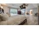 Main bedroom suite with large bed and plenty of natural light at 6421 Chadwell Ct # 61, Fort Mill, SC 29707