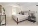 Spacious bedroom with king-size bed and en-suite bathroom at 1422 Morningside Dr, Charlotte, NC 28205