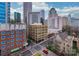 City view showing the location of the high rise building at 127 Tryon N St # 503, Charlotte, NC 28202