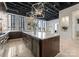 Modern kitchen featuring a large island and high-end appliances at 127 Tryon N St # 503, Charlotte, NC 28202