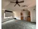 Spacious media room with projector, screen and wet bar at 1409 Trinity Church Rd, Monroe, NC 28112