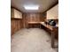 Workshop with built-in workbench and ample storage at 1409 Trinity Church Rd, Monroe, NC 28112