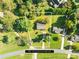 Aerial view showing house and spacious backyard at 1025 Bethel Church Rd, Lincolnton, NC 28092