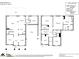 Detailed floor plan showcasing the layout of the home with labeled rooms and dimensions at 16840 Rudence Ct, Charlotte, NC 28278