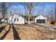 Newly renovated white brick ranch home with a covered porch at 3305 Cameo Trl, Gastonia, NC 28056