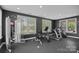 Well-equipped fitness center with various exercise machines at 14917 Dewpoint Pl, Huntersville, NC 28078