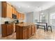 Bright and spacious kitchen featuring an island and stainless steel appliances at 4145 Cindy Ln, Denver, NC 28037