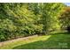 Private backyard with lush greenery at 9826 Edinburgh Ln # 282, Charlotte, NC 28269