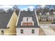 Exterior view of a new construction home with a balcony at 5850 Pittmon Ln, Kannapolis, NC 28081