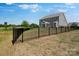 Large fenced backyard offering privacy and ample space for recreation at 5735 Allburn Pkwy, Concord, NC 28027