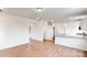 Open concept kitchen with island and granite countertops at 2074 Van Buren Rd, Sherrills Ford, NC 28673