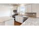 Modern kitchen with granite countertops and stainless steel appliances at 2074 Van Buren Rd, Sherrills Ford, NC 28673